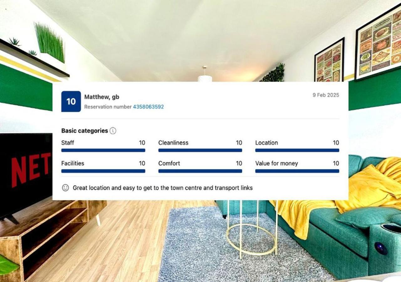 Watford Serviced Apartment, Free Parking, City Centre Exterior foto